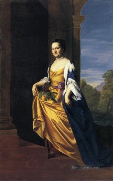  england Galerie - Frau Jeremiah Lee Martha Swett kolonialen Neuengland Porträtmalerei John Singleton Copley